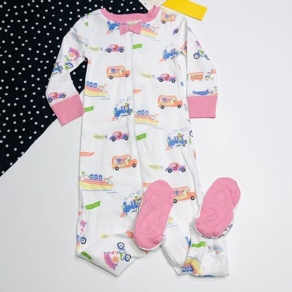 NWT • BEAUFORT BONNET Footed Pajamas {18/24M}